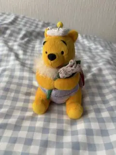 ディズニー　プーさん　てんとう虫　ミニぬいぐるみのサムネイル