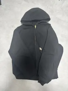 《希少》Carhartt　アクティブジャケット　L　ブラック　黒　USA　製 2025年最新】carhartt アクティブジャケット ブラックの人気アイテム