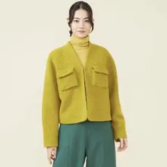 【新品未使用タグ付✨】Sybillaシビラ ノーカラージャケットのサムネイル