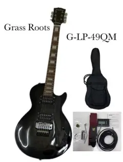 【動作確認済】GrassRoots レスポール G-LP-49QM 豪華セットのサムネイル