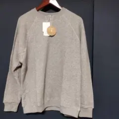 新品　JEMORGAN 柔編み　スウェット　L　グレー　8690円税込