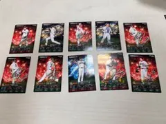 プロ野球 カルビー サインカード 10枚セット