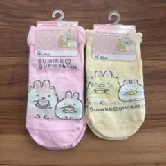すみっコぐらし 靴下セット 19-24cm 15-20cm