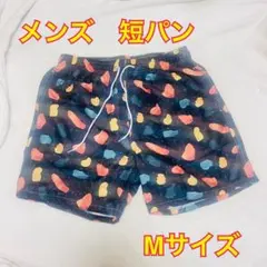 スイムショーツ 海パン メンズ水着 M 水陸両用 メッシュインナー付き 膝丈