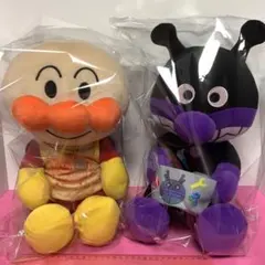 アンパンマン バイキンマン BIGぬいぐるみセット