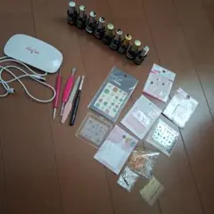 ネイル用品 ジェル UVライト　まとめ売り セリアなど
