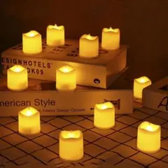 LEDキャンドルライト 12個セット ウェディング 結婚式 ウェルカムスペース