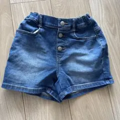 GU デニムショートパンツ 130