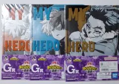 ヒロアカ 一番くじ 意志 クリアファイル 爆豪勝己 轟焦凍 ホークス