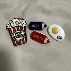 リベットアンドサージ　rivet&surge バッチ　ピン　小物　フード　食べ物