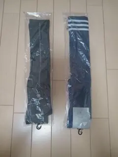【黒、紺】新品★adidas　ニーハイソックス　レディース　ゴルフ　2足セット