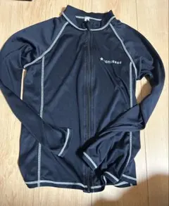 CONVERSE 黒 長袖 ラッシュガード