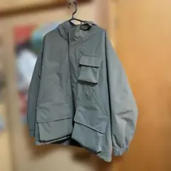 GU×ENGINEERD GARMENTS パデットシェルパーカ S オリーブ
