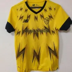 セリエA　AS Roma New Balance イエローシャツ　146cm