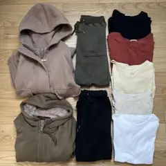 ユニクロ UNIQLO ジーユー GU 9点 レディース Sサイズ まとめ売り