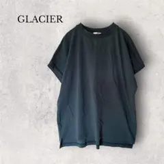 GLACIER グラシア 半袖 カットソー Ｔシャツくすみグリーン M 綿100のサムネイル