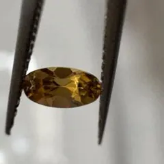 ゴールデンカラートルマリンオーバルカット2個セット　ルース