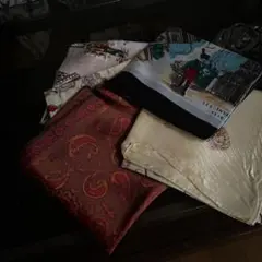 エッフェル塔デザイン スカーフ５枚セット