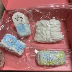 レ*☆様 水色スクイーズセット　４点