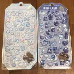 BONBON DROP シールセット フローズン よるねこ みずいろ ボンボン