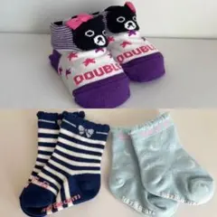 miki house の靴下3足set