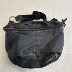 く*こ様 MAGLIANO レザーショルダーバッグ 黒 - メルカリ