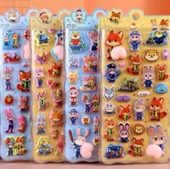 A即日発送　おしりシール　おしりプニプニ　おしりぷくぷく　ステッカー　ズートピア