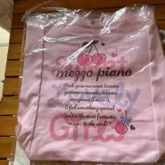 新品未使用未開封mezzo piano ピンク チェリートートバッグ