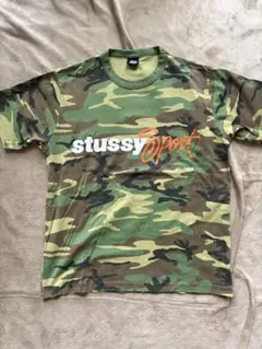 Stussy Sport Script Tee Camo- 日本代购 - Doorzo