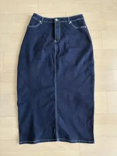 ストレッチデニム タイトスカート　LLサイズ