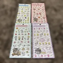 PEANUTS　 PUKUPUKU SEALシールセット　スヌーピー　4枚セット