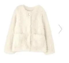 【セール‼️今日迄‼️処分‼️結構綺麗】 ラムファー風ブルゾン 25AW