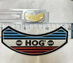 【新品・未使用❣️】H.O.G. 2021年 会員限定ワッペン＆ピンバッジセット