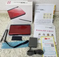 ニンテンドーDS lite クリムゾンブラック　箱、説明書付き