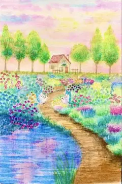 水彩画 春の訪れ〜木蓮〜 値段は※900円です - メルカリ