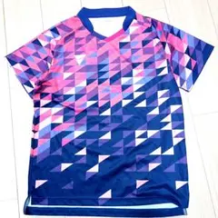 VICTAS 卓球ウェア Lサイズ 幾何学模様L1369番