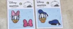 ディズニー ドナルド&デイジー ワッペン