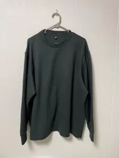 ユニクロ ソフトニットフリース　グリーン　XXLサイズ