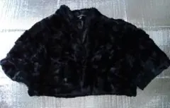 Laura Ashley ファー風 ボレロL〜XL相当