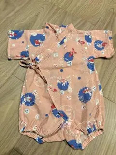 甚平　70cm 金魚　女の子　ロンパース