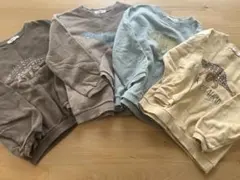 韓国子供服　ララランド　恐竜スウェット　4枚セット 110サイズ