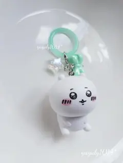 ♡ちいかわ アンブレラマーカー めじるしチャーム アクセ グリーンリボン