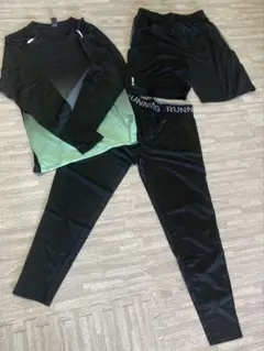 スポーツ　ランニングウェア　トレーニングウェア　2XL メンズ　３点セット