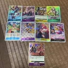 ワンピースカード　9枚セット