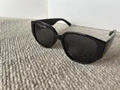 【新品】偏光サングラス ウェリントン UVカット99% ブラック 男女兼用