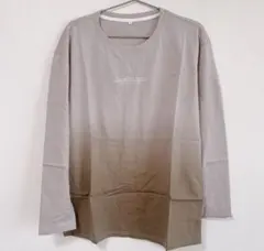 Tシャツ メンズ 長袖 大きいサイズ 長袖Tシャツ グラデーション おしゃれ
