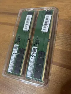 Samsung DDR5 32GB 4800MHz メモリ (16GB×2)