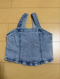 GU デニムビスチェ