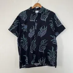 PS Paul Smith 半袖シャツ ブラック L オープンカラーシャツのサムネイル