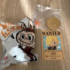 ワンピース ✖️ラブブサンジ 内袋は開けてません